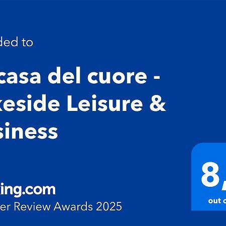 La Casa Del Cuore - Lakeside Leisure & Business バヴェーノ エクステリア 写真